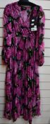 An as new The Kooples Winter Peonies dress (Size 2 - RRP £169).