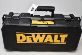 One boxed as new DeWalt 230V 115mm Mini Grinder (Model: DWE4206K).