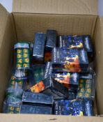 Ten packs of Warhammer 40,000 Datacards: Space Marines (Spanish and French Editions) and nine