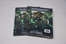Seven as new Warhammer 40,000 Codex Necrons books (French edition).