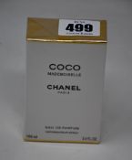 One boxed as new Chanel Coco Mademoiselle eau de parfum spray 100 ml.