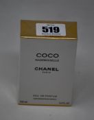 One boxed as new Chanel Coco Mademoiselle eau de parfum spray 100 ml.