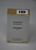 One boxed as new Chanel Coco Mademoiselle eau de parfum spray 100 ml.