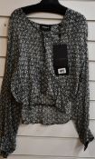 An as new The Kooples Spring Liberty blouse (Size 1 - RRP £155).