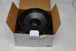 Three boxed as new Monacor SPH-210 Hi-Fi Bass-midrange speakers.