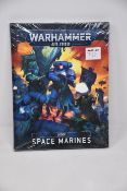 Nine as new Warhammer 40,000 Codex: Space Marines hardback books (Eight French, one German