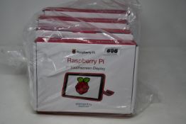 Four boxed as new Element14 Raspberry Pi 7