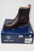 A pair of as new Ariat Devon Nitro Paddock boots (UK 12 - RRP £200).