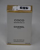 One boxed as new Chanel Coco Mademoiselle eau de parfum spray 100 ml.