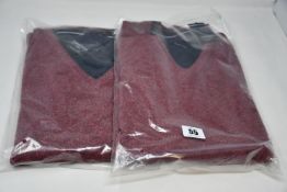 Four as new Casa Moda jumpers (XL, 2XL, 3XL, 4XL - RRP £54 each).