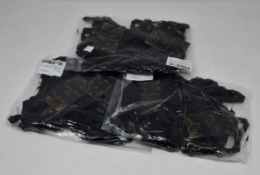 Fifteen as new Love & Other Things strappy lace bralet and thong sets in black (All S - RRP £18