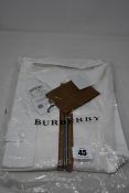 An as new Burberry Silverton shirt (XL - RRP €109).