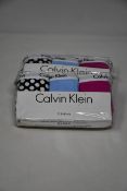 Five packs of women's as new Calvin Klein bikini briefs (Three pairs per pack, all M - RRP £38 per