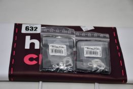 Two as new Thomas Sabo Karma Beads Bracelet (KA0001-001-12-L18).