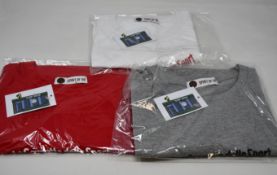 A quantity of as new Spirit of 58 Aaron Ramsey T-shirts (29 items, one design, assorted colours/