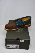 A pair of as new Timberland Authentics boat shoes (UK 11).