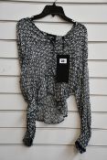 An as new The Kooples Spring Liberty top (Size 1 - RRP £155).