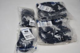 Five JoJo Maman Bebe Dinosaur hats (RRP £12.50 each) together with eight pairs of Dinosaur