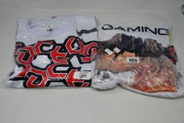 Three as new cactus Jack Gamer long sleeve tops (2 x M, 1 x XXL).