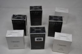 Seven as new Calvin Klein fragrances to include Flame for men (100ml) and Obsessed for women (