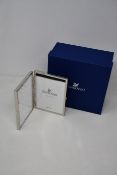 One boxed as new Swarovski Crystalline picture frame (15.7x10.9x1.9cm. 5136904).