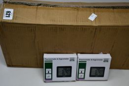 A large quantity of boxed as new Youshiko thermometer and hygrometers (Model: YC9050) (