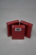 Three boxed as new Gucci Rush eau de toilette (50 ml).