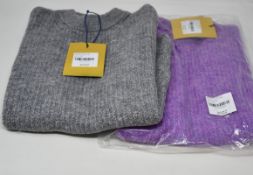 Two as new Resume Amora knit sleeveless sweaters (Both EU 36 - RRP £90 each).