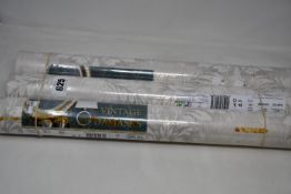 Three boxed as new Galerie Vintage Damasks wallpaper roll (G34133).