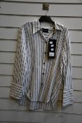 An as new The Kooples Sailing Stripes shirt (Size 2 RRP £135).