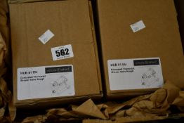 One boxed as new Victoria + Albert hub one concealed two way shower valve.