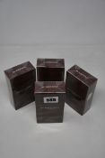 Four boxed as new Burberry For Men eau de toilette (100ml).