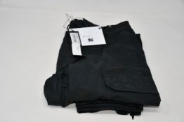A pair of as new Supreme Stone Island Cargo Pants in black (30).