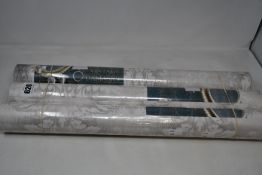 Three boxed as new Galerie Vintage Damasks wallpaper roll (G34133).