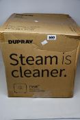 One boxed as new Dupray NEAT Multipurpose Heavy Duty Steamer (Model: DUP020WUK).