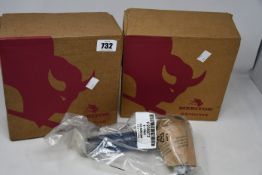 Two boxed as new Axletech Meritor genuine International steering tie rod end.
