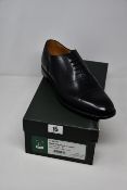 A pair of men's as new Loake 201B Semi-brogue shoes (UK 11F).