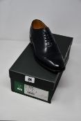 A pair of men's as new Loake 201B Semi-brogue shoes (UK 8F).