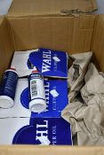 Thirty six Wahl clipper oils (118ml).