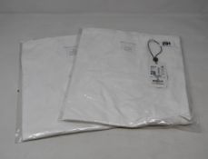Five as new Marc O'Polo white T-shirts (All M - RRP €30 each).