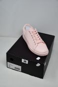 A pair of as new Raf Simons (Runner) Orion trainers in pink (EU 40 - RRP £150).