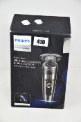 A men's boxed as new Philips S9000 Prestige (SP9860/13) wet or dry electric shaver with precision