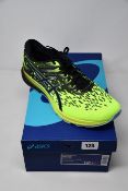 A pair of as new Asics DynaFlyte 4 trainers (UK 11.5).