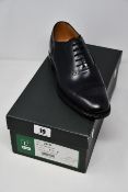 A pair of men's as new Loake 201B Semi-brogue shoes (UK 6.5F).