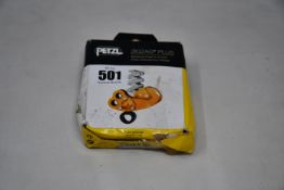 A boxed Petzl Zigzag Plus mechanical prusik for arborists.