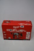 A boxed as new Milwaukee M18 CHX-0 Fuel Hammer Drill.