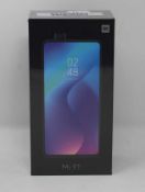 A boxed as new Xiaomi Mi 9T 6GB RAM 64GB Storage Android Smartphone in Carbon Black (Box sealed,