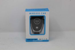 Five boxed as new Wireless Charging Car Phone Mounts.