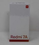 A boxed as new Redmi 7A 2GB RAM 32GB Storage Android Smartphone in Matte Black (Box sealed.
