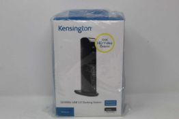 A boxed as new Kensington SD3500v USB 3.0 Universal Docking Station (Box sealed).